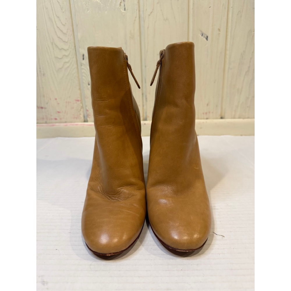 Women's Tory Burch Tan Leather Ankle Booties Size 9.5